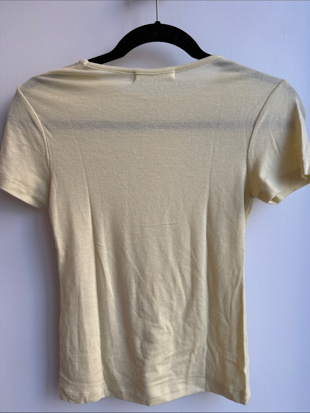 Almina Concept - Yellow Short Sleeve Knit Top, NWT - Picture 4 of 5